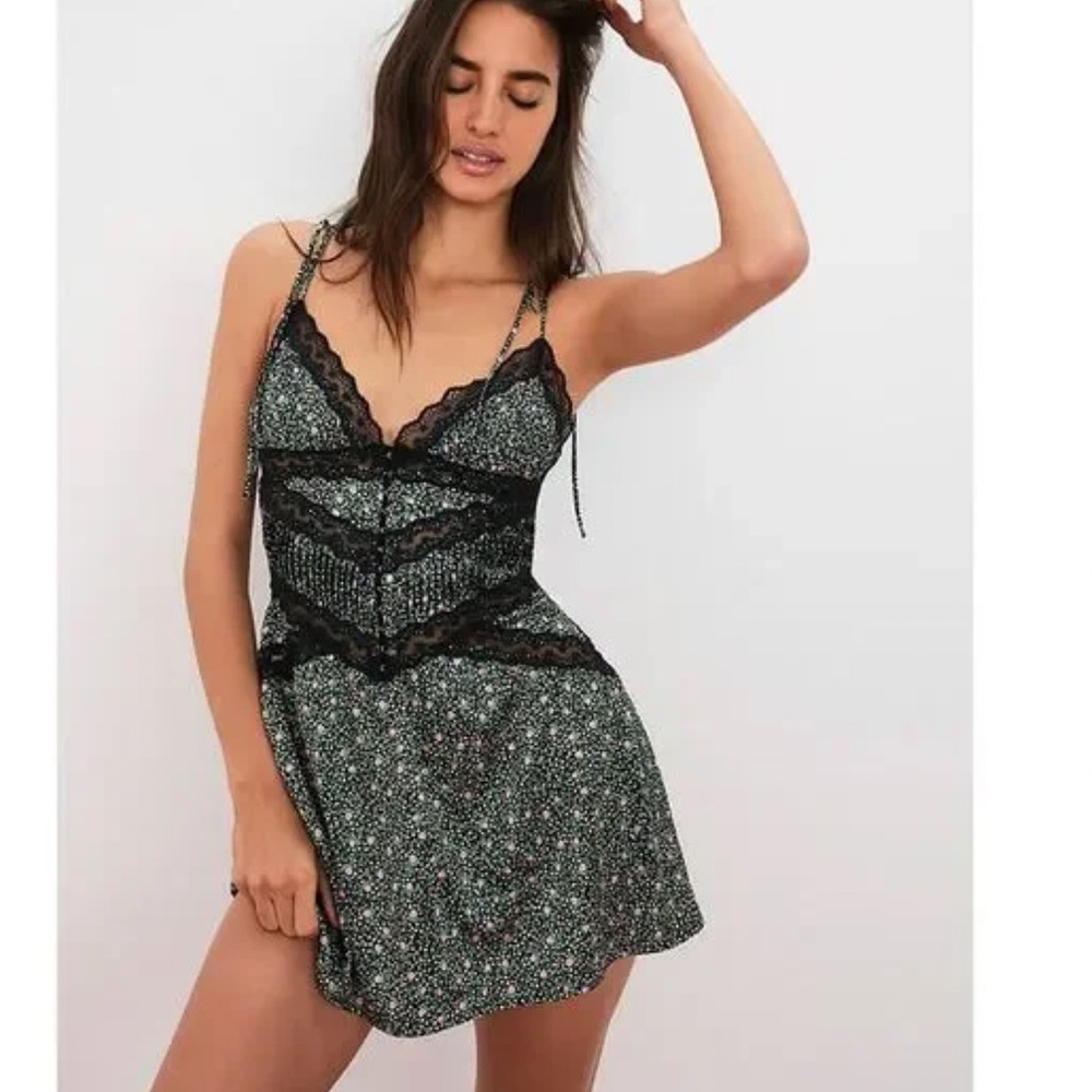 For Love And Lemons Farrah Slip Dress